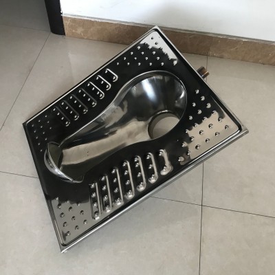 防滑钉不锈钢蹲便器