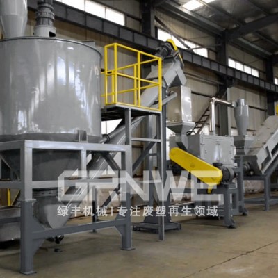 高品质PET聚酯瓶破碎清洗回收生产线 矿泉水瓶回收清洗线
