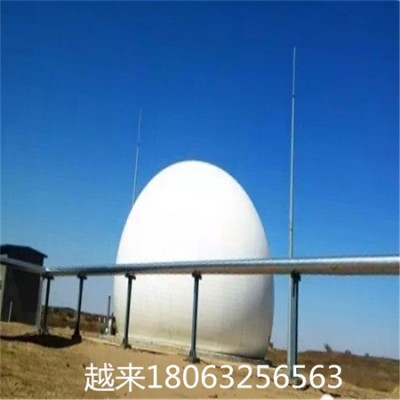沼气双膜储气柜 独立式气柜 200立方沼气贮气柜