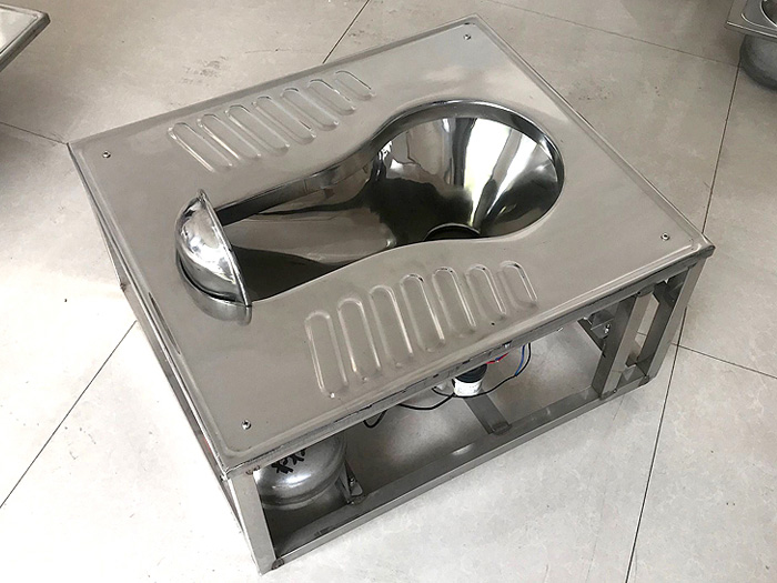 泊头恒信不锈钢发泡蹲便器大小便分离蹲便器