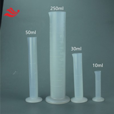 PFA量筒50ml透明耐腐蚀聚四氟乙烯量器有现货