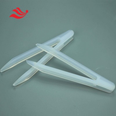 特氟龙PFA镊子180mm耐腐蚀PFA夹取镊子