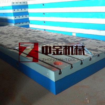 灰铸铁电机试验平台 开槽平台来图定制