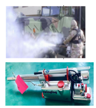 生化细菌洗消装置-德国DECOFOG单人携带生物化学洗消装备