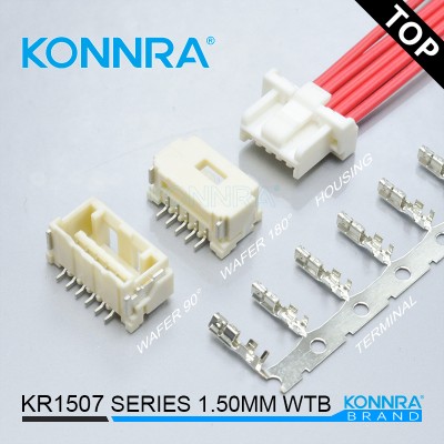 KR1507单排SMT线对板内扣ETC机仿莫仕MX汽车防盗器