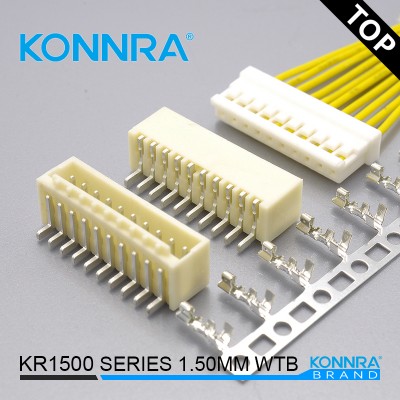 KR1500SMT单排无扣防水手表仿莫仕MX汽车线束连接器