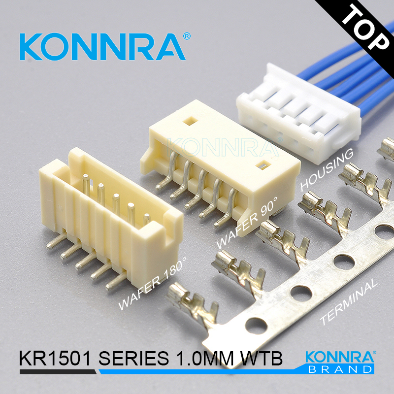 ZH1.5端子线单排SMT导航仪1.5mm间距仿JST连接器