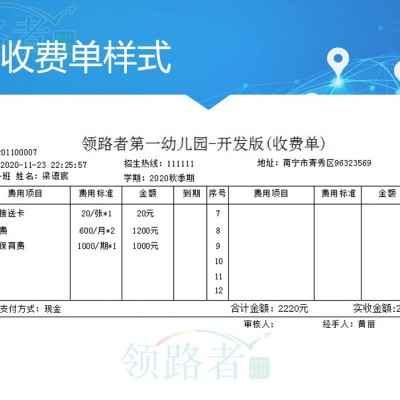 幼儿园财务管理软件 查账对账清晰明了 不会出错