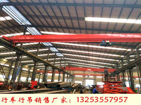 河北邯郸单梁行车厂家5吨15米跨桥式起重机