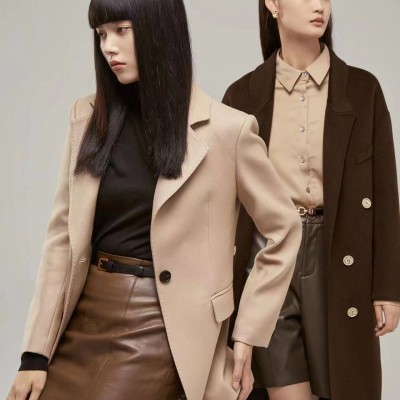 【MasiliEr】精纺外套女装短款上衣 女装折扣店批发货源