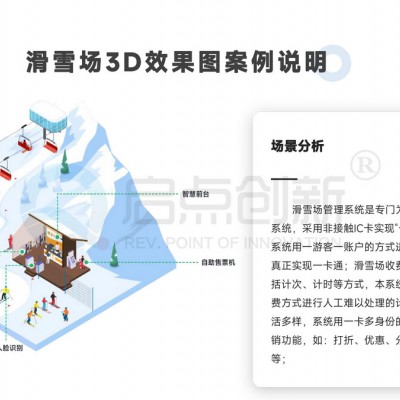 昌吉滑雪场会员门票营销管理系统一卡通票务刷卡消费闸机