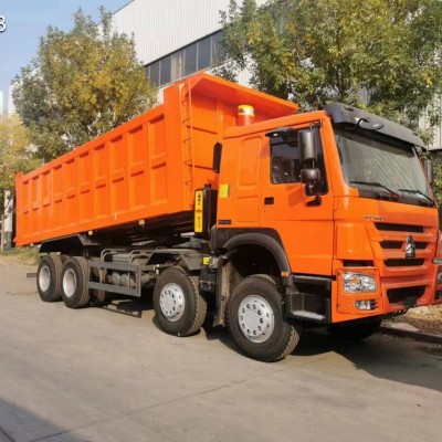 豪沃7.3米自卸车371马力出口价格
