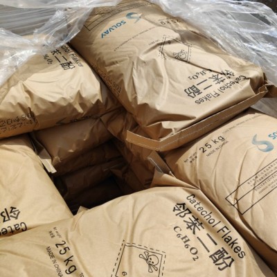 索尔维原装邻苯二酚 25kg/袋 99.9%120-80-9