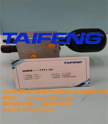 直销泰丰TYF1-00油源阀