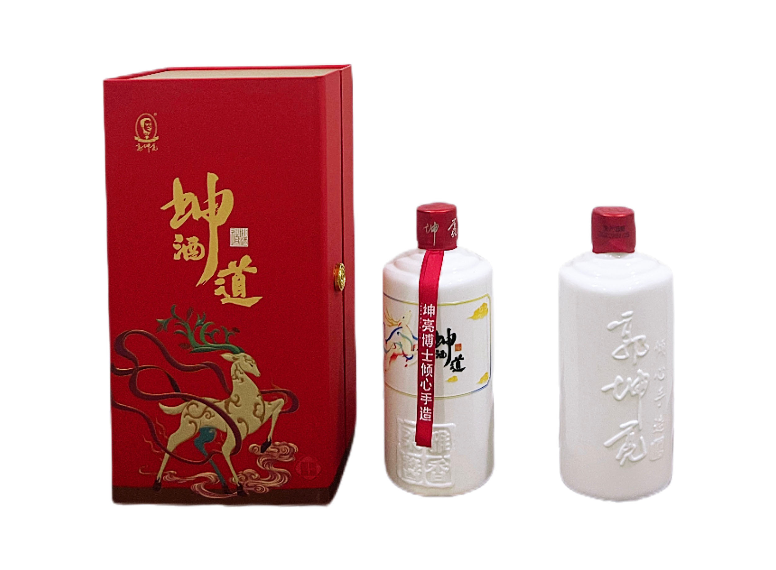 郭坤亮坤酒道礼盒装 柔雅酱香酒53度
