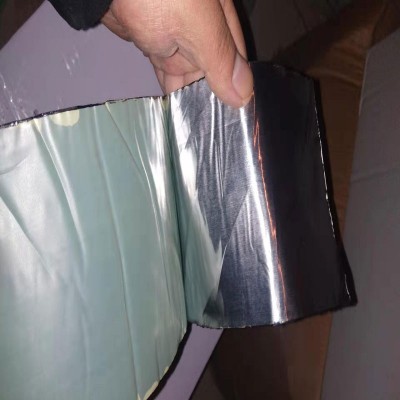 铝箔胶带 铝箔抗紫外线防腐胶带  楼顶隔热防水补漏胶带