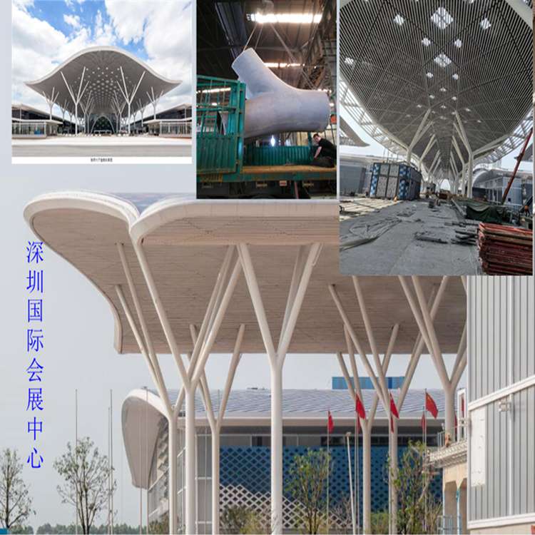 钢结构大雨棚铸钢节点