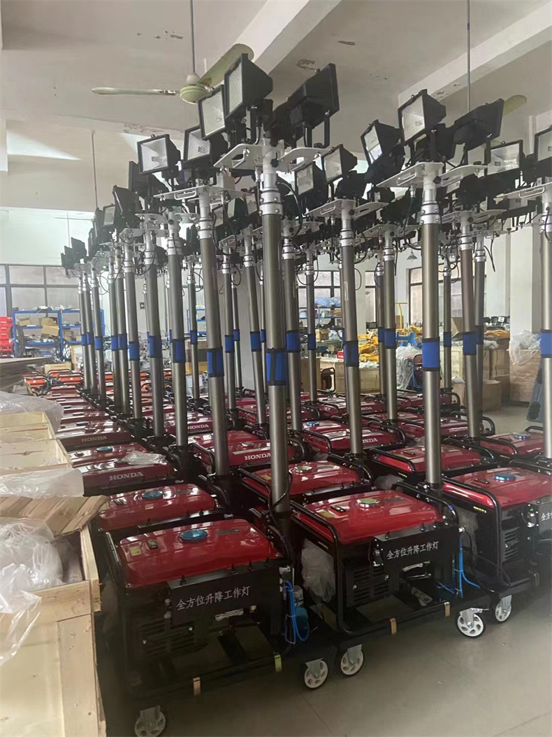 SFW6110移动照明车全方位自动升降工作灯汽油机举升灯