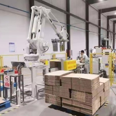 自动搬运袋装桶装化肥水泥工业码垛机器人机械臂