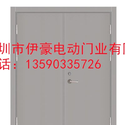 专业制作全玻璃防火门金属不锈钢防火门 【深圳市伊豪门业】