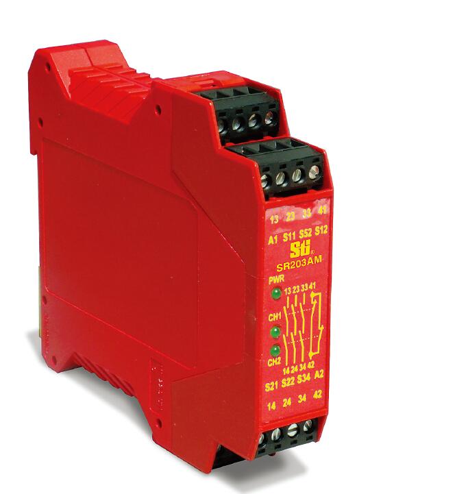 SR203M/A双通道安全继电器｜STI全系列产品