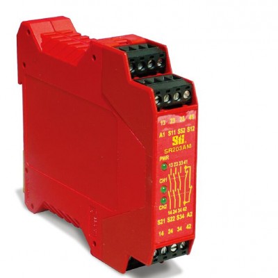 SR203M/A双通道安全继电器｜STI全系列产品