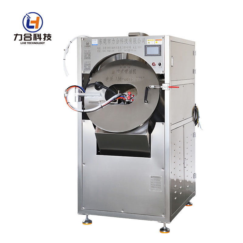 量大从优滚筒式自动炒货喷油机 多功能炒货喷油机