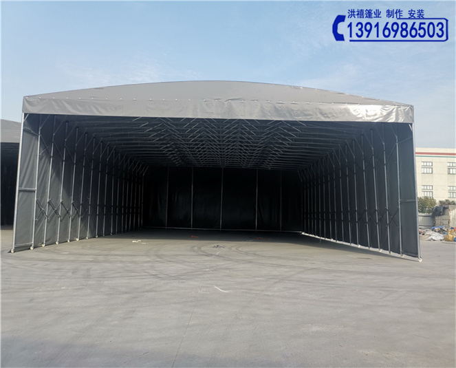 江阴伸缩式遮雨棚厂家 定做江阴户外大型可移动帐篷搭建