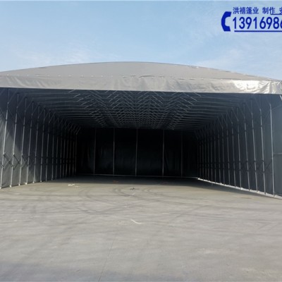 江阴伸缩式遮雨棚厂家 定做江阴户外大型可移动帐篷搭建