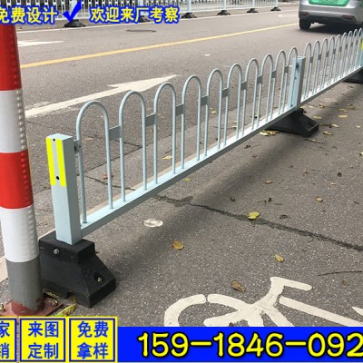 广东公路栏杆生产厂家 木棉花文化护栏 热镀锌管焊接