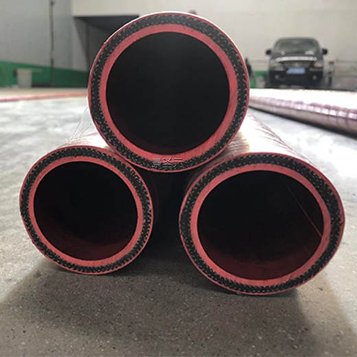电炉无碳胶管输送冷却水软管DN32mm红色绿色