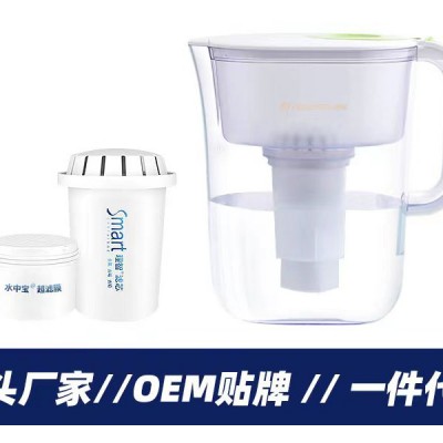 家用净水壶代理 滤水壶OEM加工厂家 上海聚蓝