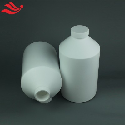 聚四氟乙烯试剂瓶耐高温白色特氟龙储样罐同位素分析用