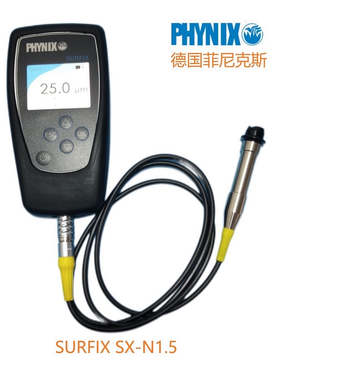 德国PHYNIX铝基漆膜测厚仪 铝氧化膜测厚仪