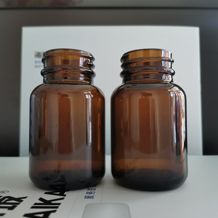 棕色广口瓶广口玻璃瓶