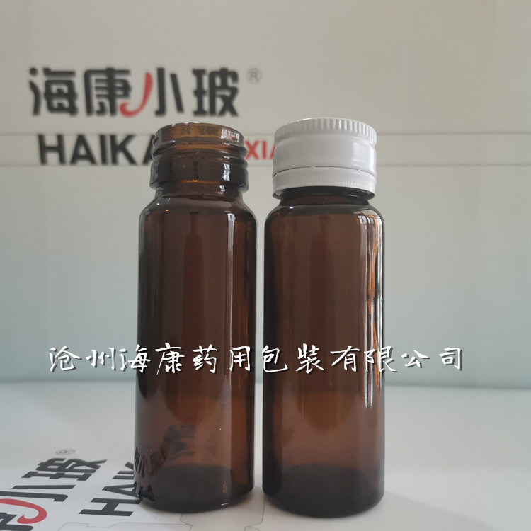药用玻璃瓶棕色模制避光药瓶