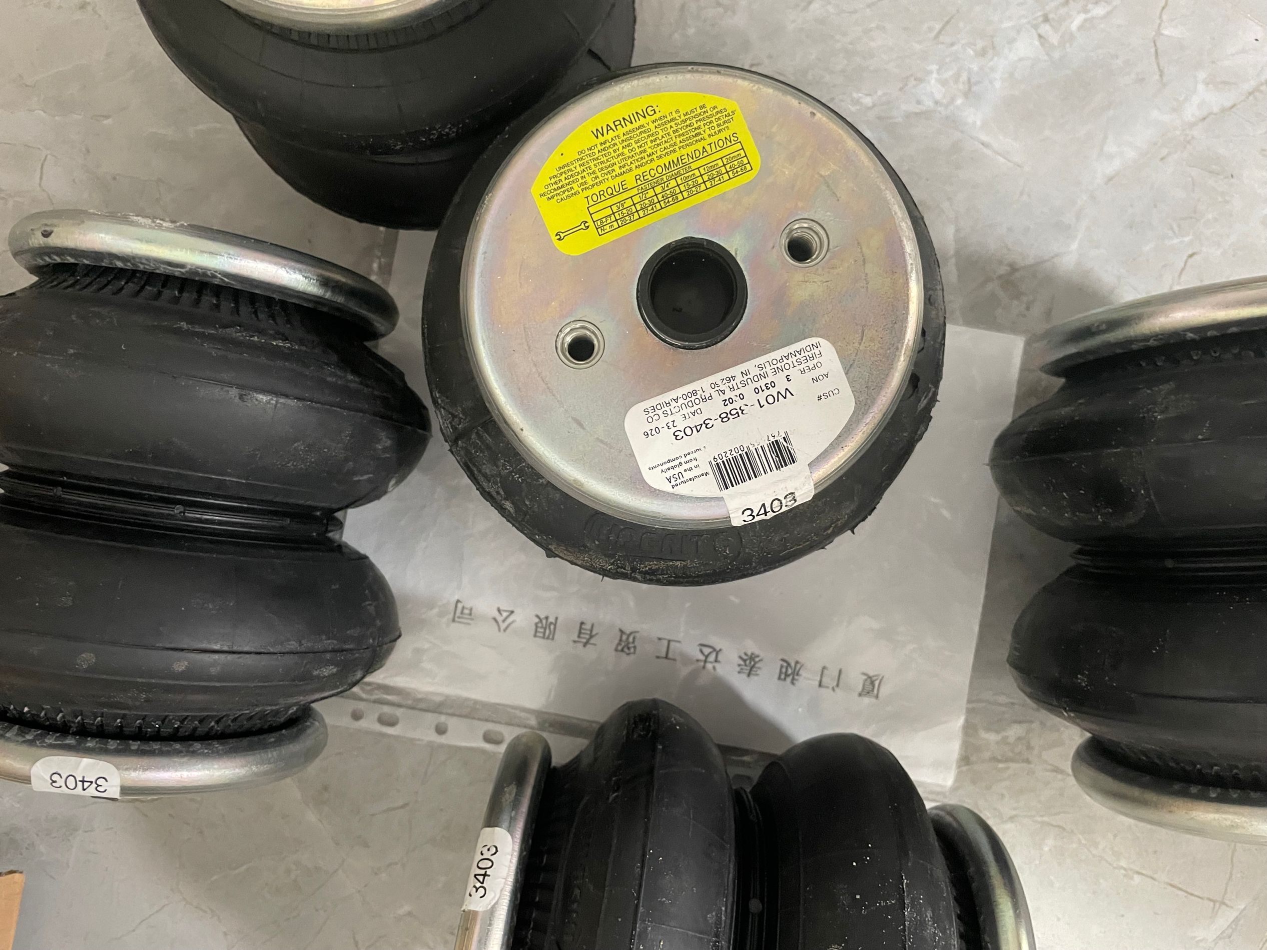 美国FIRESTONE凡士通空气弹簧W01-358-3403