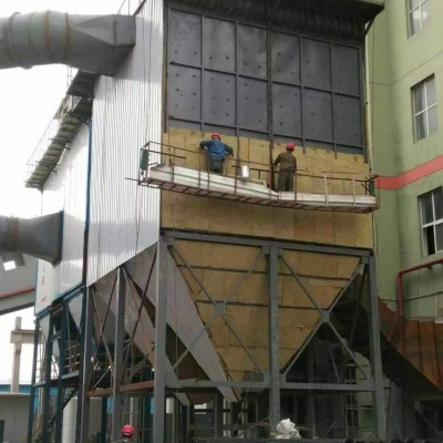 除尘器设备岩棉保温施工队 锅炉排烟管道保温工程