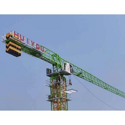 长垣QTZ80塔帽机尖头塔吊臂长60米QTZ6013塔机参数