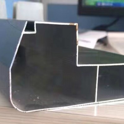 LED电子屏铝合金边框厂家，商场广告显示器框架铝型材