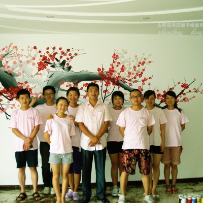 墙体彩绘行业-彩绘壁画是古老又新式的装饰手绘