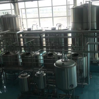 鲜啤扎啤机器设备厂家 自酿原浆啤酒机器设备生产成本