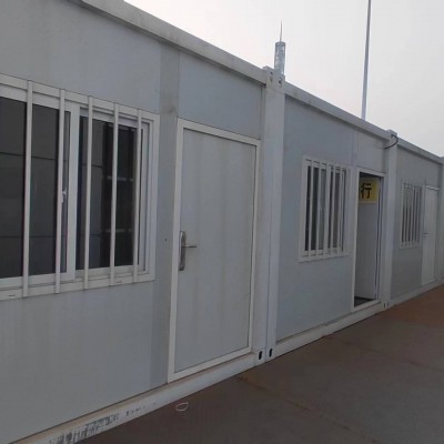 灵石彩钢房板材加工搭建工地活动房会议室