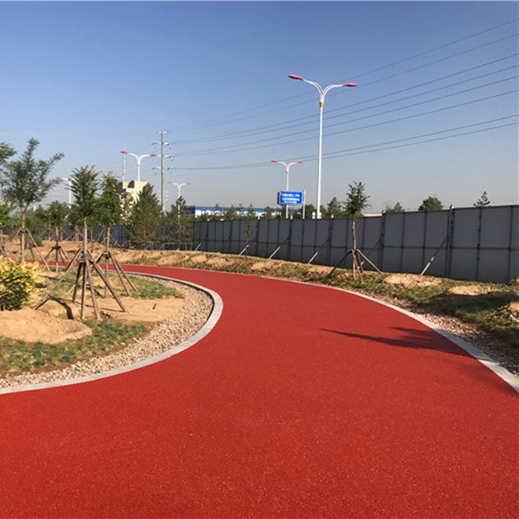 自贡市 压模地坪 彩色透水混凝土 透水砼材料厂家
