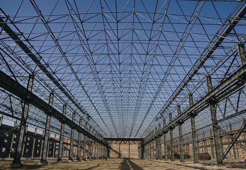 黑龙江黑河市建盛网架公司-黑河网架加工厂-黑河螺栓球网架公司