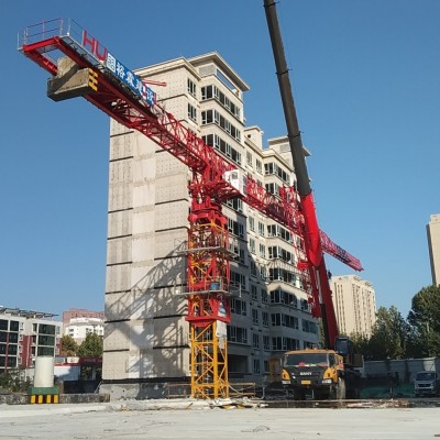 驻马店确山县塔机市场中QTZ80塔机老塔机品牌汇友塔吊公司