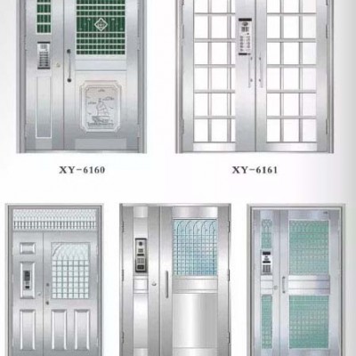 河北不锈钢小区单元门生产厂家，不锈钢楼宇门生产厂家