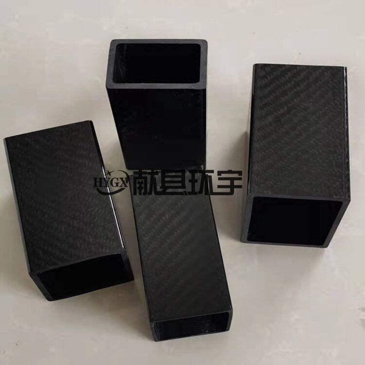 建筑专用高强度3K碳纤维矩形管 按需定制加工
