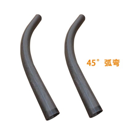 江西管道转弯HDPE电力管弯头 PE弧管45度/90度弯头