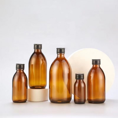 沧州明洁茶色广口瓶螺纹口片剂瓶